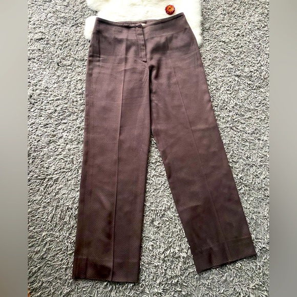 Valentino Pants - Valentino Silk & Cotton Blend Trousers